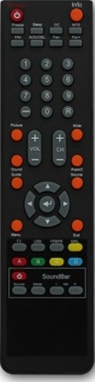 QUASAR SQ3200 SQ3210A TV Remote